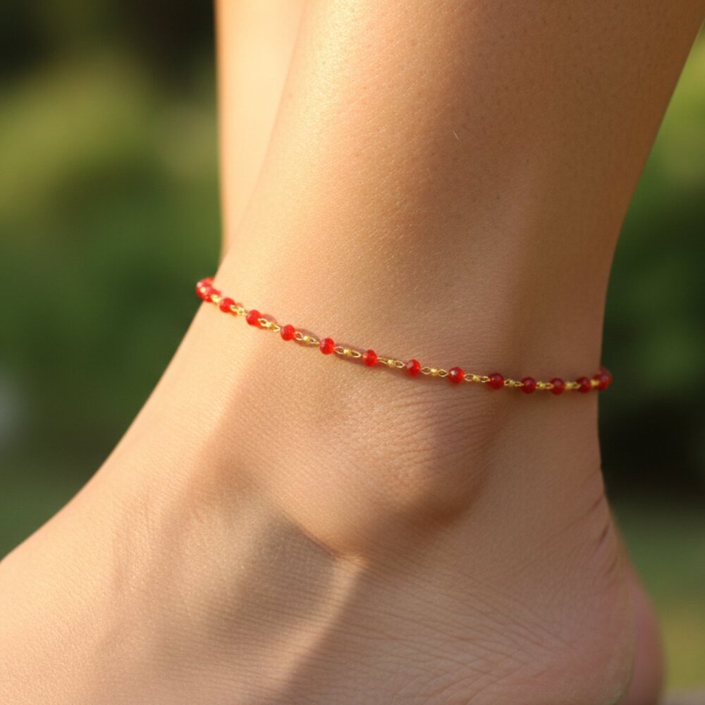 Handmade Anklet – A Stylish Choice for Women, Thoughtful Gift Idea, EVCH1514